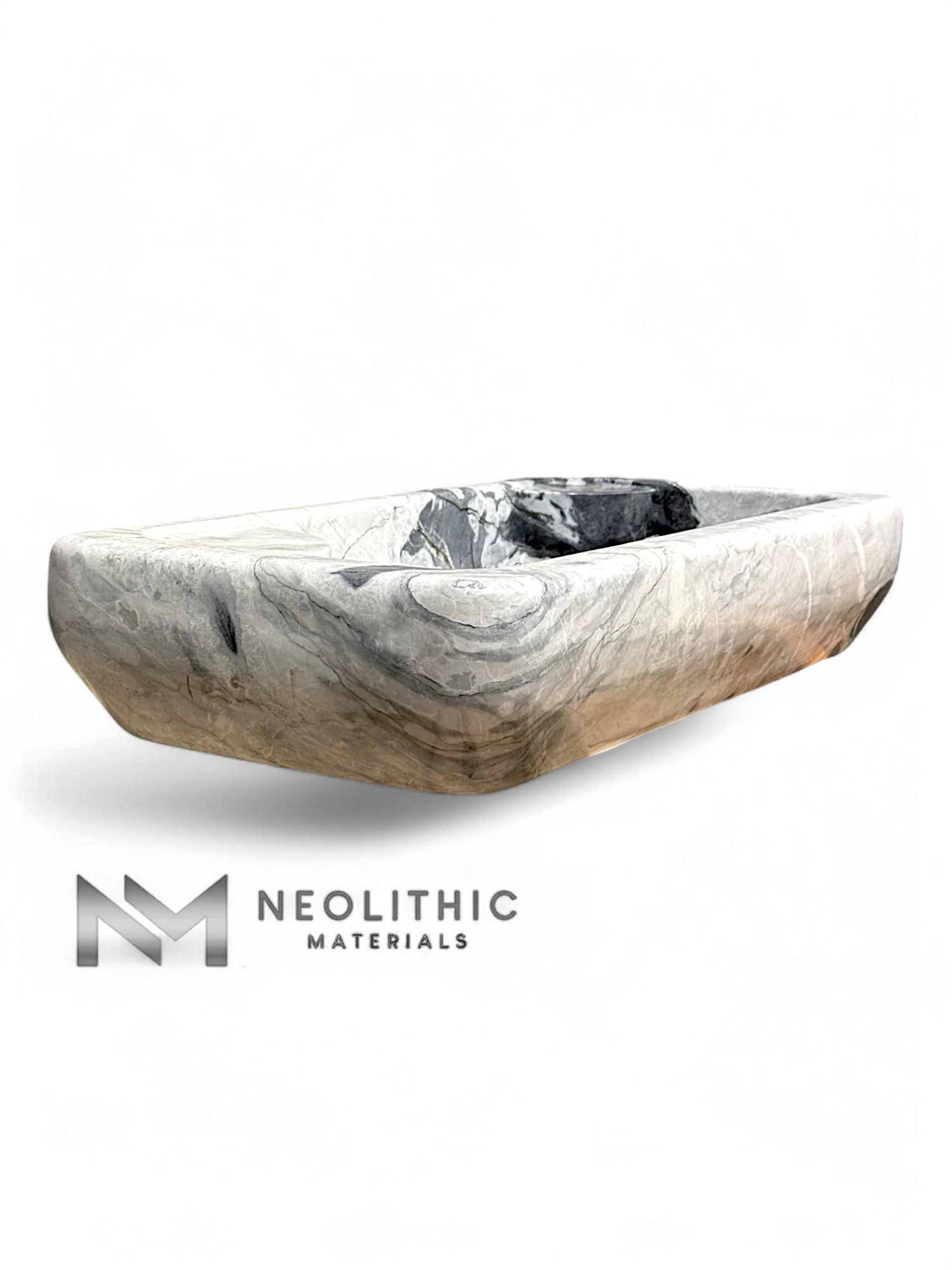 Arctic Ocean Marble Sink - Image 2
